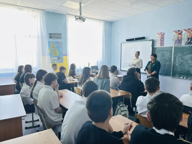 Профориентационная встреча со школьниками